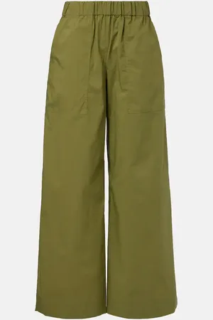 Simkhai Arden cotton-blend wide-leg pants