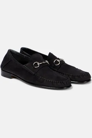 Gucci Gigi Horsebit suede loafers