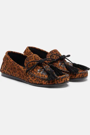 Isabel Marant Fitza fringed suede loafers