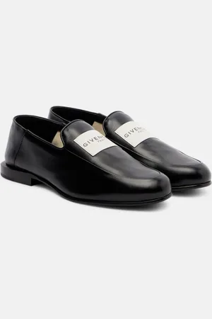 Givenchy Label leather loafers
