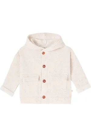 1+ IN THE FAMILY Baby Raimond hooded cotton-blend jacket