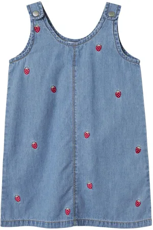 NAME IT Denim Slip-over Jurk