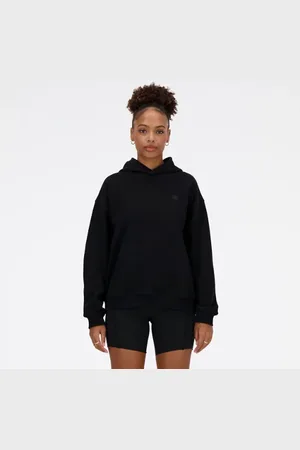 New Balance Dames Athletics French Terry Hoodie, Maat L