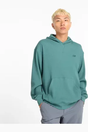 New Balance Heren Waffle Knit Hoodie, Maat 2XL