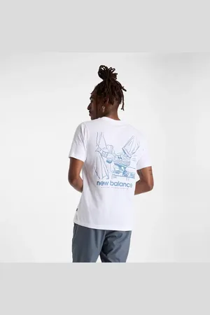 New Balance Heren Shine T-Shirt, Maat L