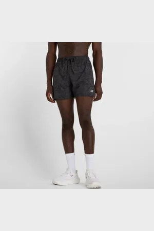 New Balance Heren RC Printed Short 5", Maat L