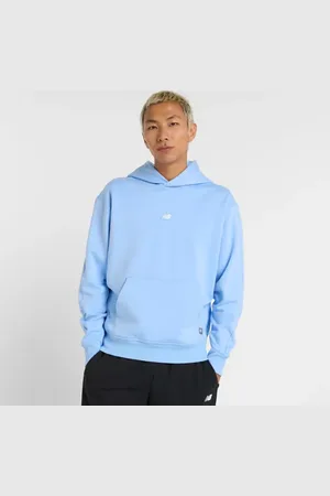 New Balance Heren All Day Uniform Hoodie in Blauw, Maat 2XL