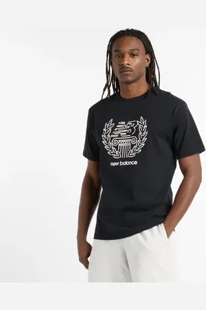New Balance Heren Debut Sculpture T-Shirt, Maat L