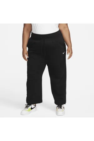 Nike Sportswear Phoenix Fleece Joggingbroek met hoge taille en wijde pijpen voor dames (Plus Size)