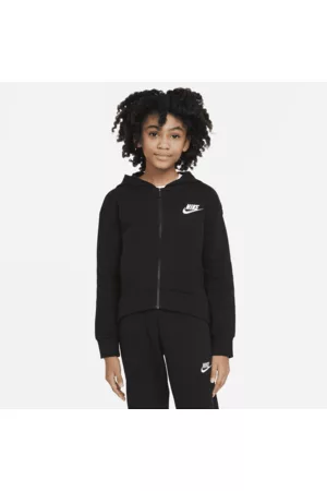 Nike Meisjes Hoodies - Sportswear Club Fleece Hoodie met rits over de hele lengte voor meisjes