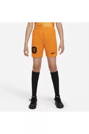 Nike Nederland 2022/23 Stadium Thuis Dri-FIT voetbalshorts voor kids