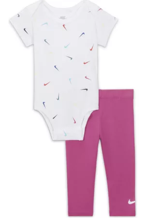 Nike Set met rompertje en legging met print voor baby's (3-6 maanden)