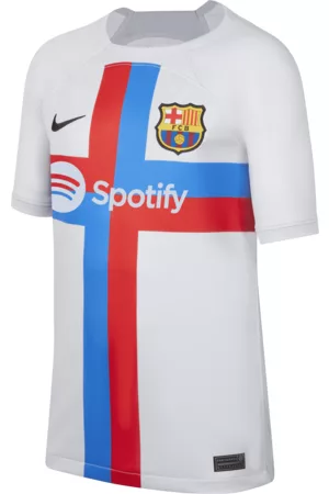 Nike Sportshirts - FC Barcelona 2022/23 Stadium Derde Dri-FIT voetbalshirt voor kids