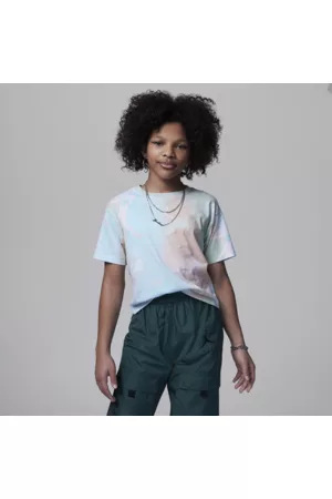 Jordan Meisjes T-shirts - Essentials New Wave Allover Print Tee T-shirt voor meisjes