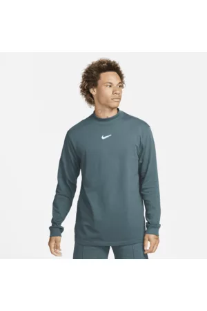Nike Heren Lange mouw - Sportswear Trend herenshirt met opstaande kraag en lange mouwen