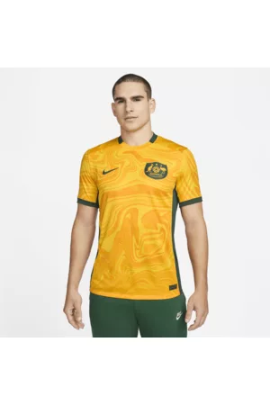 Nike Heren Sportshirts - Australië 2023 Stadium Thuis Dri-FIT voetbalshirt voor heren