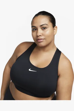 Nike Swoosh Medium Support padded sport-bh (Plus Size)