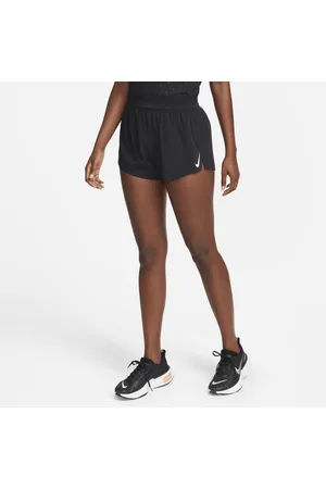 Nike AeroSwift Dri-FIT ADV halfhoge hardloopshorts met binnenbroekje voor dames (8 cm)