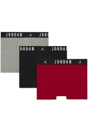 Jordan Flight katoenen boxershorts voor kids (3 stuks)