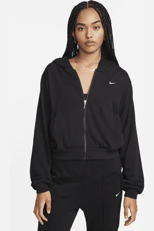 Nike Sportswear Chill Terry ruimvallende hoodie van sweatstof met rits voor dames