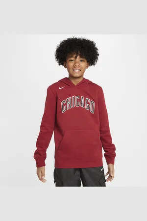 Nike Chicago Bulls City Edition NBA-fleecehoodie voor kids
