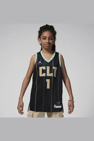 Jordan Lamelo Ball Charlotte Hornets 2022/23 City Edition Swingman NBA-jersey met Dri-FIT voor jongens