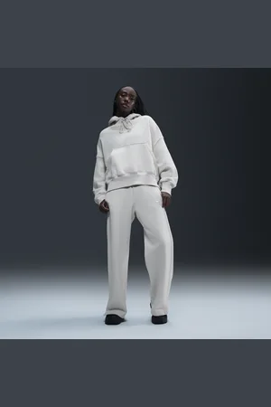 Nike Sportswear Phoenix Fleece Joggingbroek met hoge taille en wijde pijpen voor dames