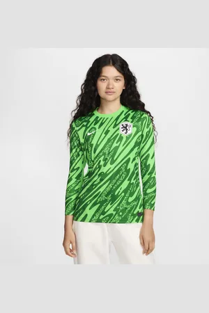 Nike Nederland (vrouwenelftal) 2024/25 Stadium Goalkeeper Dri-FIT replicavoetbalshirt voor dames