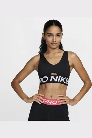 Nike Indy Plunge padded sport-bh met medium ondersteuning