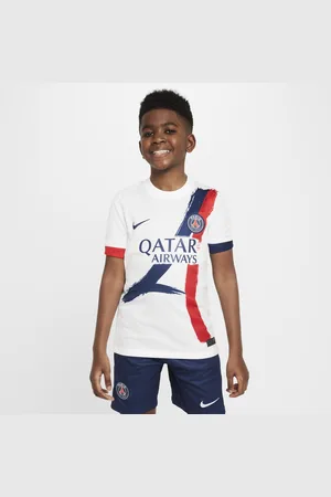 Nike Paris Saint-Germain 2024/25 Stadium Uit Dri-FIT replicavoetbalshirt voor kids