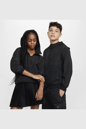 Nike Sportswear City Utility EasyOn fleecehoodie met halflange rits voor kids