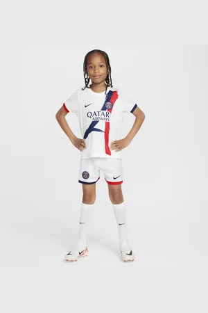 Nike Paris Saint-Germain 2024/25 Stadium Uit driedelig replica-voetbaltenue voor kleuters