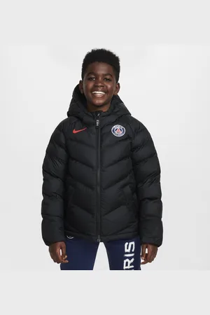 Nike Paris Saint-Germain voetbaljack met synthetische vulling en capuchon voor kids