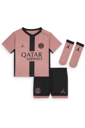Jordan Paris Saint-Germain 2024/25 Stadium Derde driedelig replica-voetbaltenue voor baby