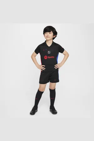 Nike FC Barcelona 2024/25 Stadium Uit driedelig replica-voetbaltenue voor kleuters
