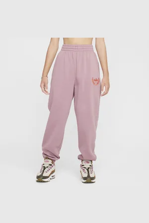 Nike Sportswear Club Fleece ruimvallende broek voor meisjes