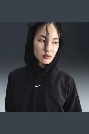 Nike One Therma-FIT oversized fleecehoodie voor dames