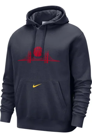 Nike Golden State Warriors Club City Edition NBA-fleecehoodie voor heren