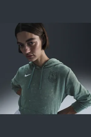 Nike Tottenham Hotspur Club Derde voetbalhoodie van fleece voor dames