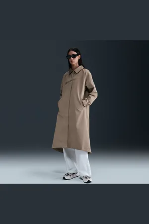 Nike Sportswear Collection ruimvallende trenchcoat van keperstof voor dames