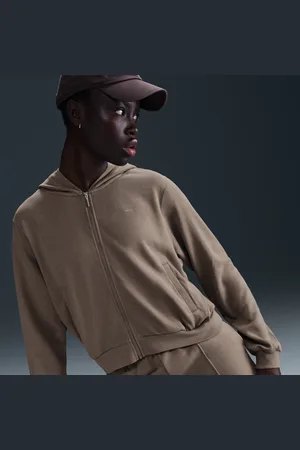 Nike Sportswear Chill Terry ruimvallende hoodie van sweatstof met rits voor dames