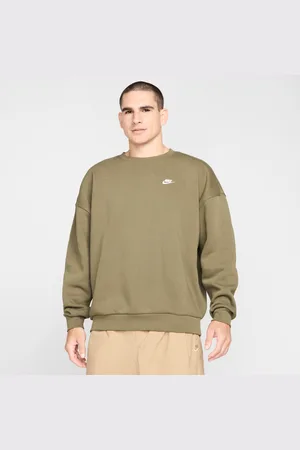 Nike Sportswear Club oversized fleeceshirt met ronde hals voor heren