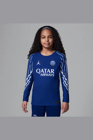 Jordan Paris Saint-Germain 2024/25 Match Vierde Dri-FIT ADV authentiek voetbalshirt met lange mouwen voor kids