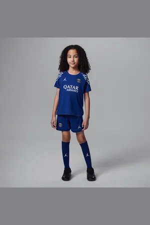 Jordan Paris Saint-Germain 2025 Stadium Vierde driedelig replica-voetbaltenue voor kleuters
