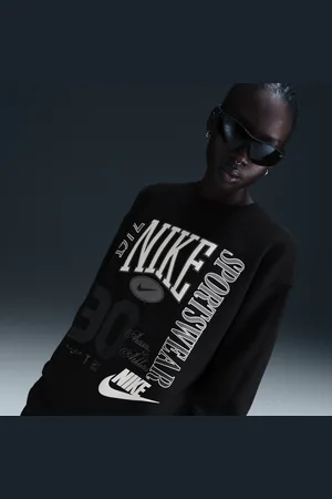 Nike Sportswear oversized sweatshirt met ronde hals van sweatstof voor dames