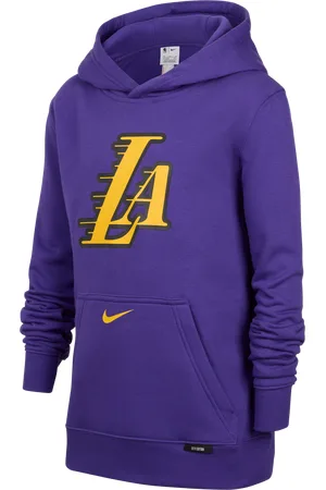 Nike Los Angeles Lakers Club City Edition NBA-fleecehoodie voor kids