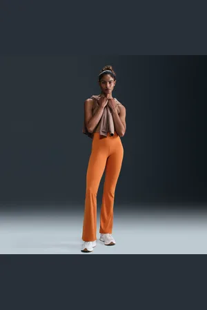 Nike Zenvy dameslegging met hoge taille en wijde pijpen