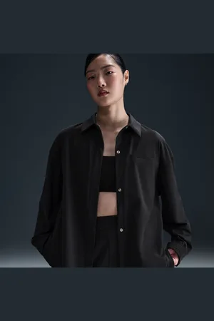 Nike 24.7 PerfectStretch Dri-FIT oversized damestop met lange mouwen