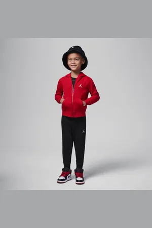 Jordan Brooklyn Fleece tweedelige hoodieset met rits voor peuters