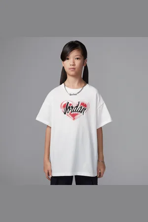 Jordan T-shirt met Y2K Heart graphic voor kids